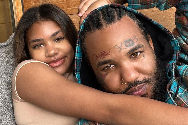 the game/instagram The Game and daughter Cali, 13