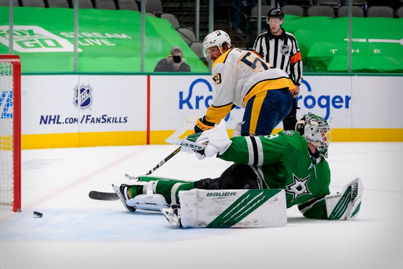 NHL: Nashville Predators at Dallas Stars