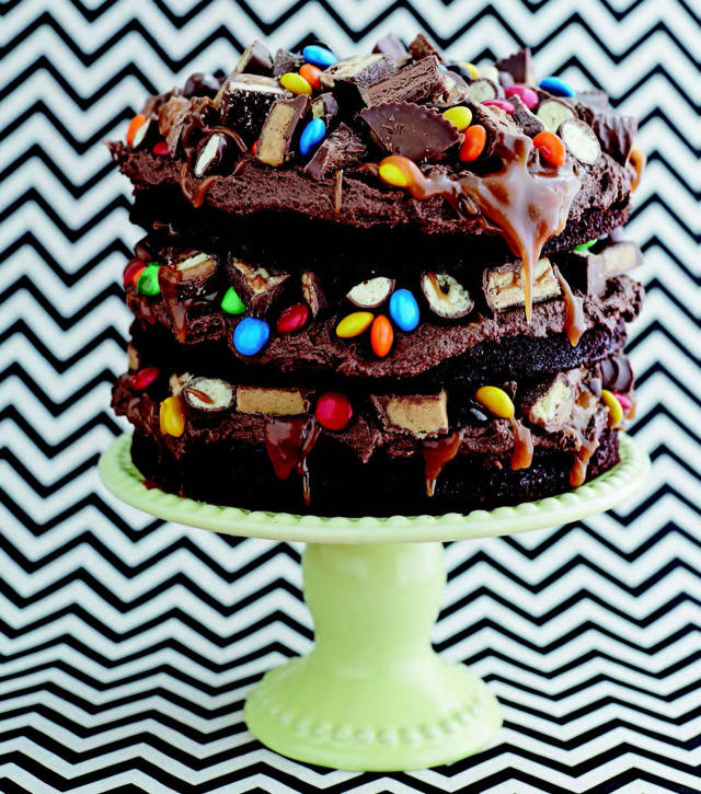 Candy Bar Cake- A Doctored Cake Mix Recipe - My Cake School