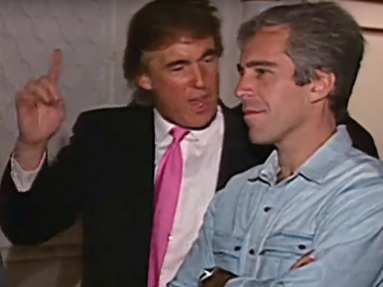 Behind the scenes of Donald Trump's party with Jeffrey Epstein, from whom president now seeks to distance himself: NBC