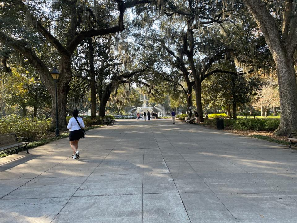 Savannah walking