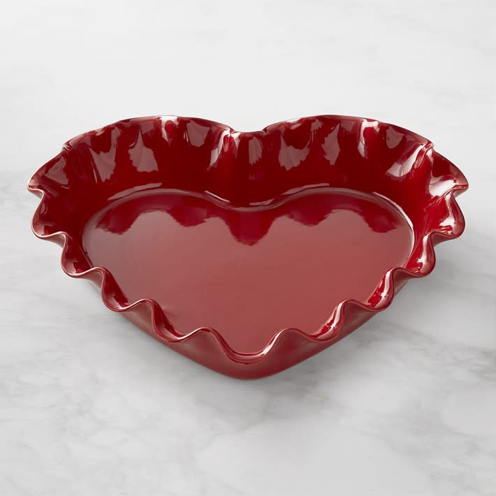 <p><a href="https://go.redirectingat.com?id=74968X1596630&url=https%3A%2F%2Fwww.williams-sonoma.com%2Fproducts%2Femile-henry-valentines-day-ruffled-heart-dish%2F&sref=https%3A%2F%2Fwww.womansday.com%2Frelationships%2Fdating-marriage%2Fg42024127%2Ffirst-valentines-day-gifts%2F" rel="nofollow noopener" target="_blank" data-ylk="slk:Shop Now;elm:context_link;itc:0;sec:content-canvas" class="link ">Shop Now</a></p><p>Ruffled Heart Baking Dish</p><p>williams-sonoma.com</p><p>$59.95</p><span class="copyright">Emile Henry</span>