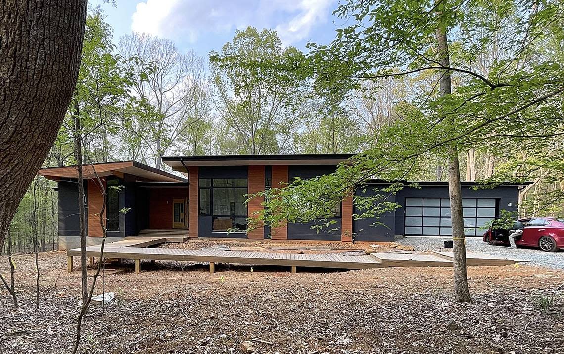 The Lerner-Campbell House, Durham, designed by Arielle Schechter.