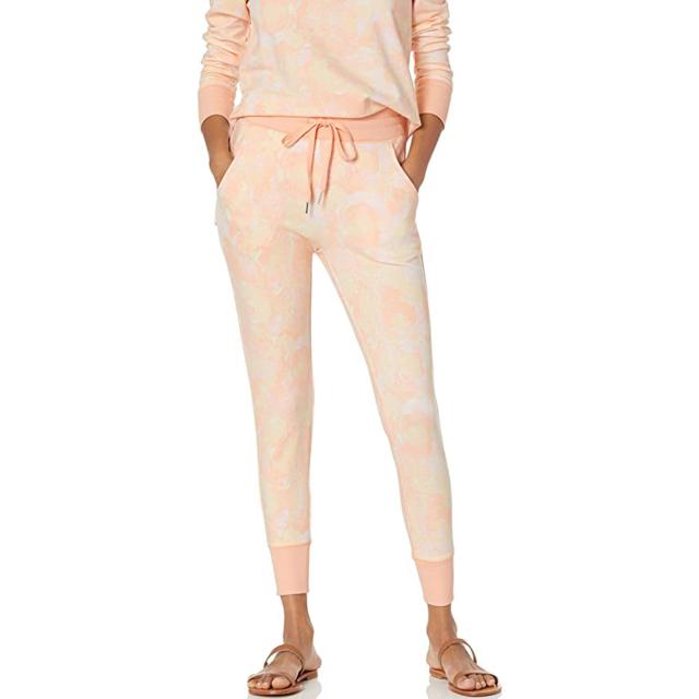 Daily Ritual Women's Terry Cotton and Modal Drawstring Jogger Pant