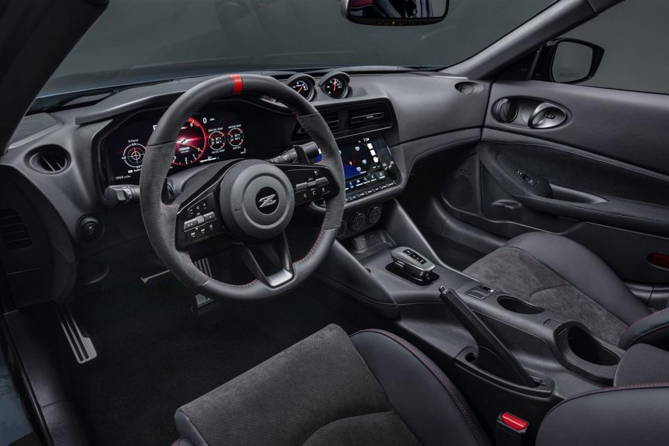 interior photos of the 2024 nissan z