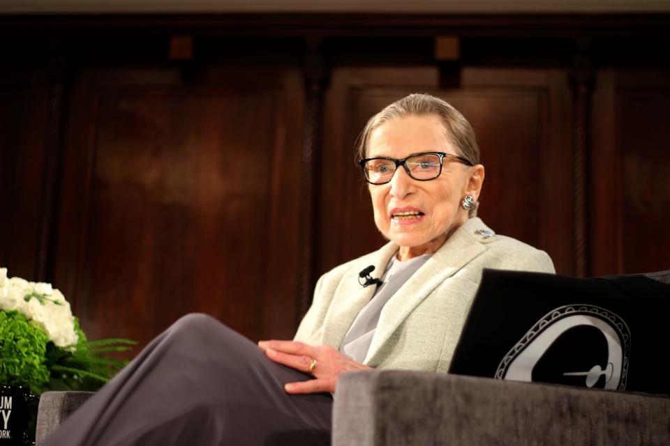 Associate Justice Ruth Bader Ginsburg underwent surgery for lung cancer but bounced back within two months.