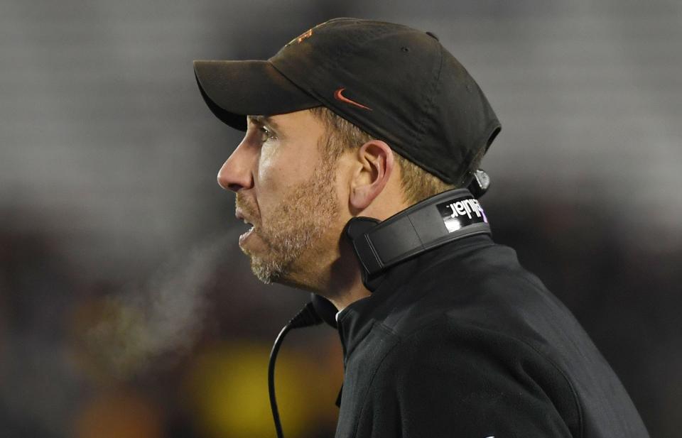 Iowa State football coach Matt Campbell and his team can upset the College Football Playoff world on Saturday at TCU.