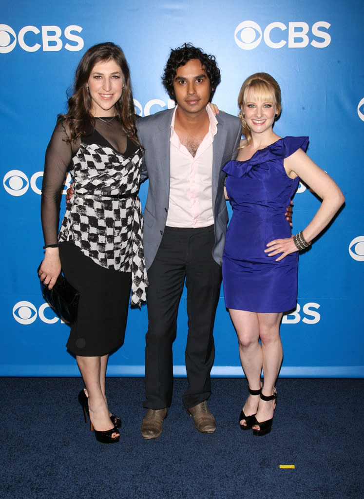 CBS Upfront 2012 - Mayim Bialik, Kunal Nayyar and Melissa Rauch