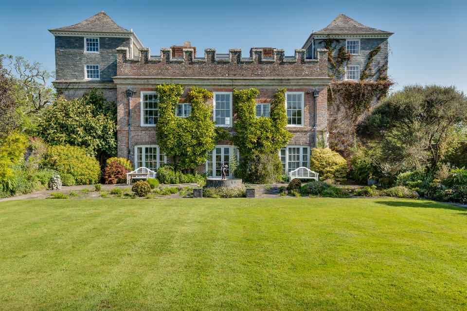 <p>The estate, near Saltash, Cornwall, boasts several external flats for guests and staff, a secondary house and five separate cottages. (All images: SWNS.com/Knight Frank) </p>