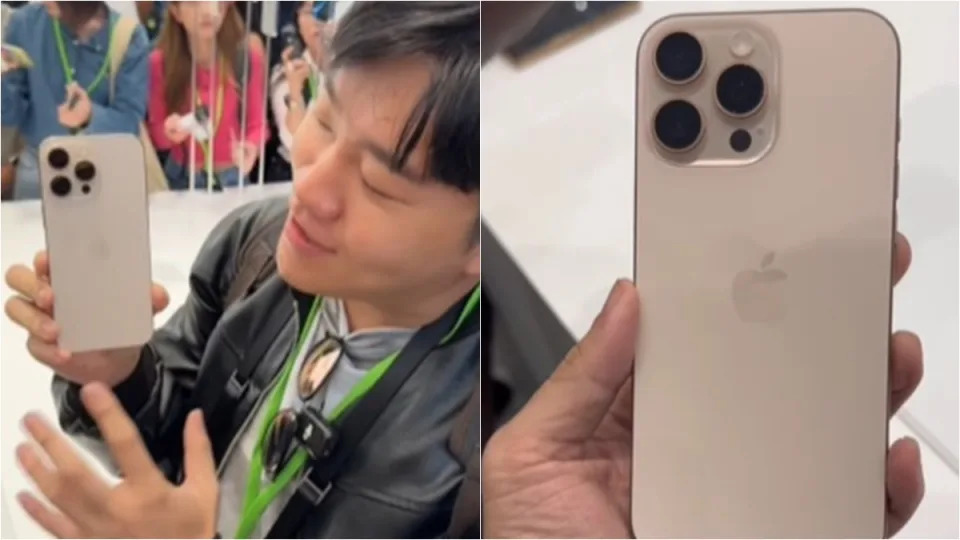 iPhone 16 Pro新色美翻！Joeman開箱6色　相機功能超強大