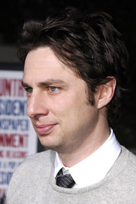 Zach Braff at the LA premiere of Universal's American Dreamz