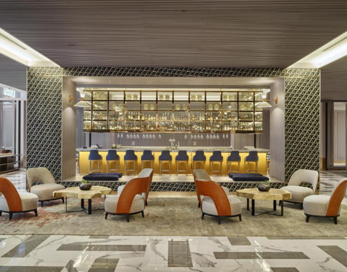 The bar at the InterContinental Barcelona (IHG)