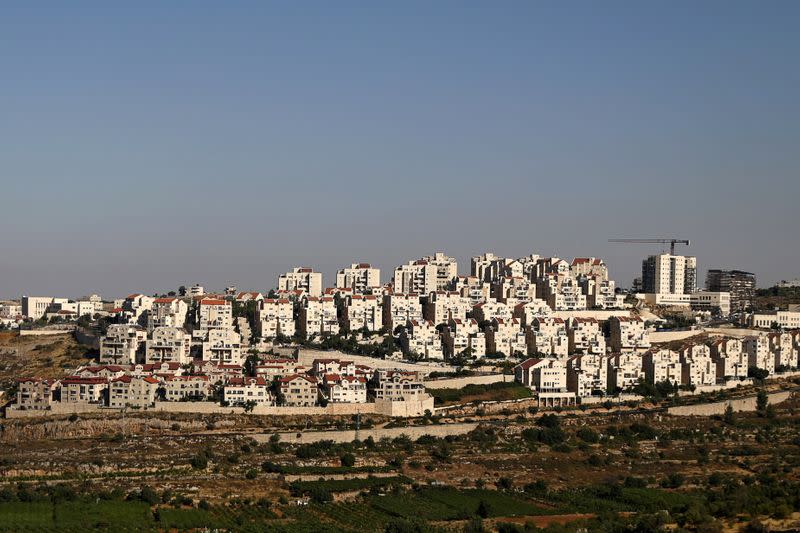 A view shows the Israeli settlement of Efrat in the Gush Etzion settlement block in the Israeli-occupied West Bank