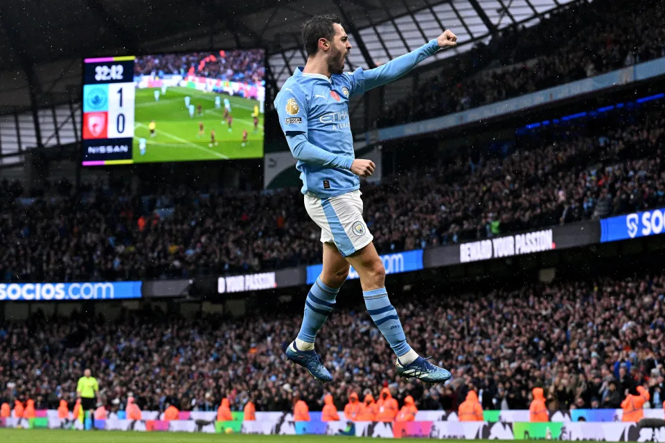 Another excellent showing from Silva, who scored City's second and set up the third. The Portugal international linked well with Walker down the right, but also moved inside and helped City control the game.