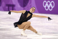 <p>Kaetlyn Osmond of Canada competes in the Figure Skating Team Event  Ladies Short Program on day two of the PyeongChang 2018 Winter Olympic Games at Gangneung Ice Arena on February 11, 2018 in Gangneung, South Korea. (Photo by Maddie Meyer/Getty Images) </p>