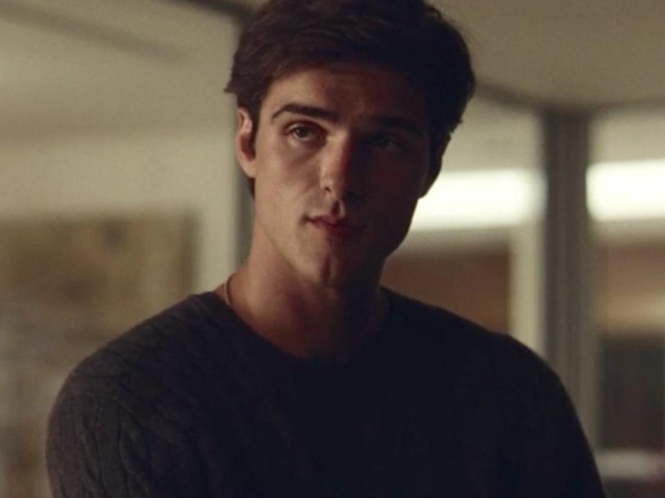 Jacob Elordi as Nate Jacobs on season two, episode four of "Euphoria."