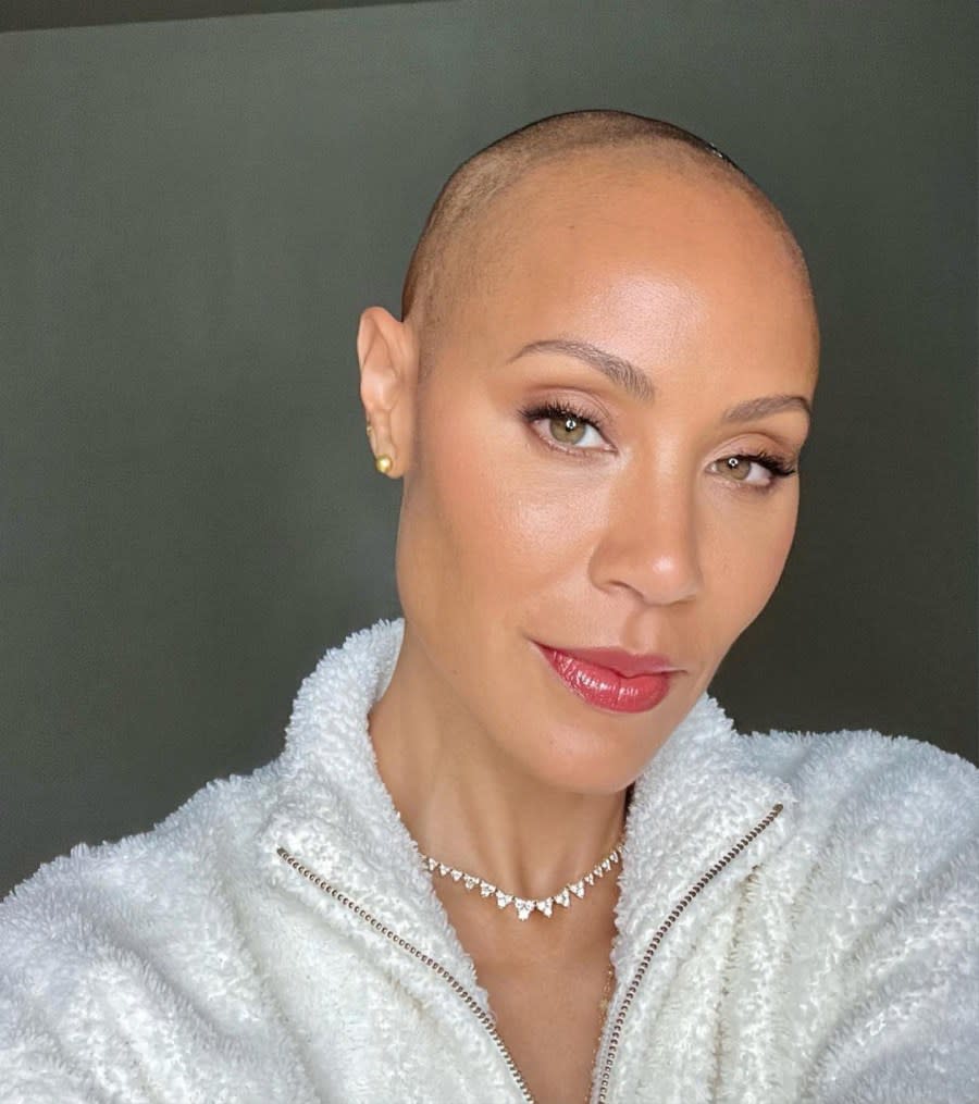 Jada Pinkett Smith Shares Photo of Hair Coming Back