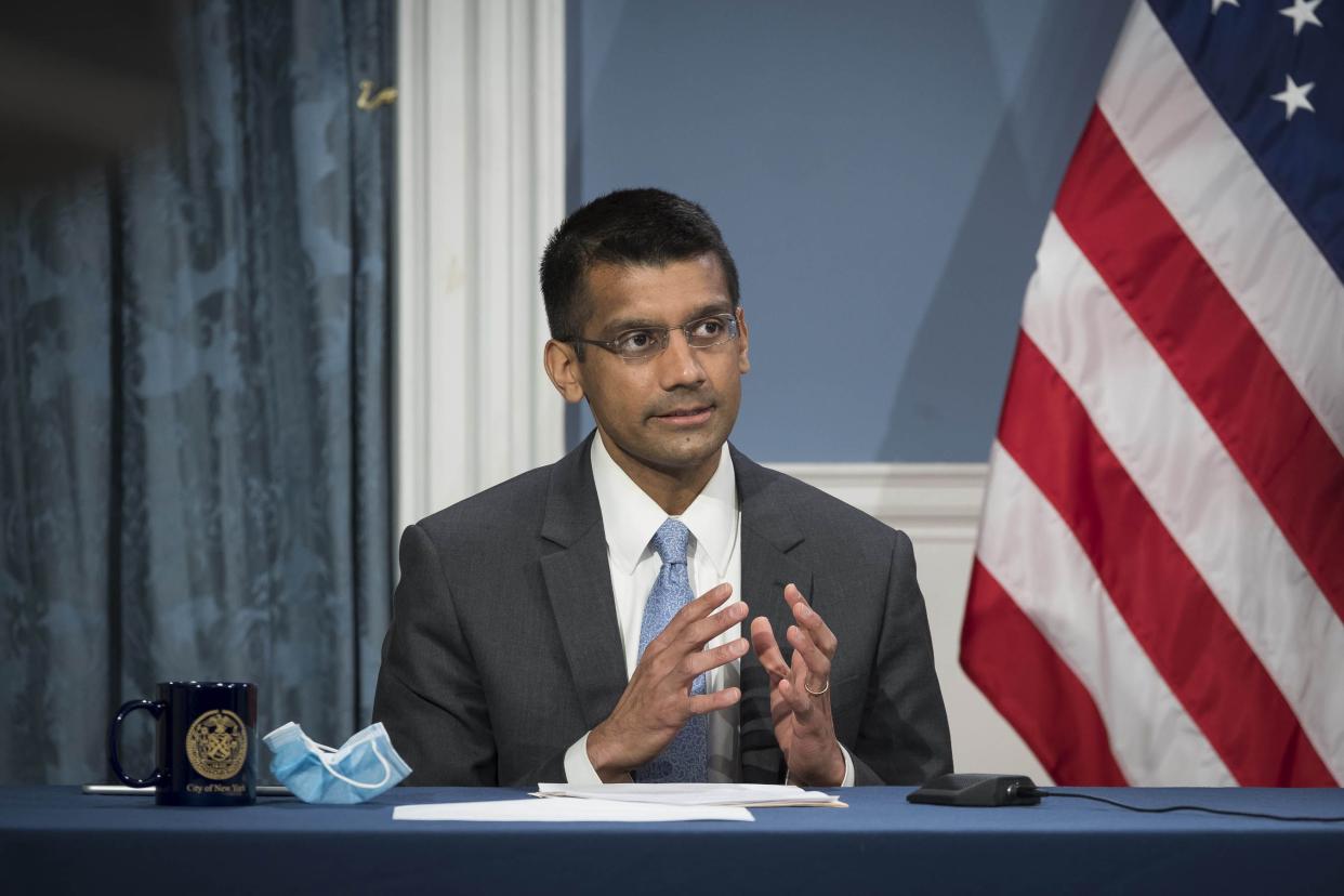 Dr. Dave A. Chokshi, Commissioner of the New York City Department of Health and Mental Hygiene