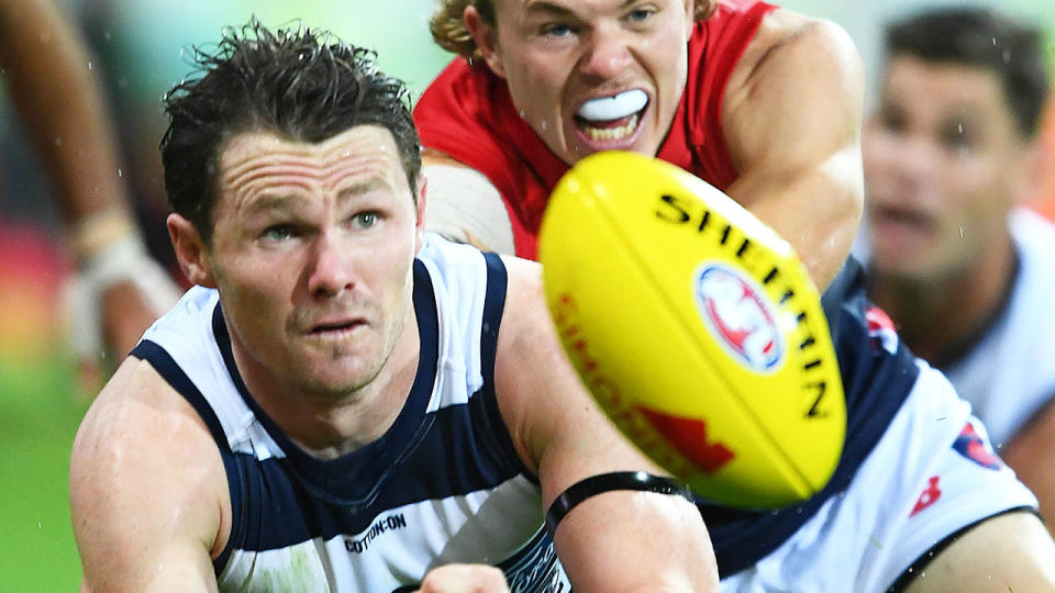 Patrick Dangerfield. (Photo by Quinn Rooney/Getty Images)