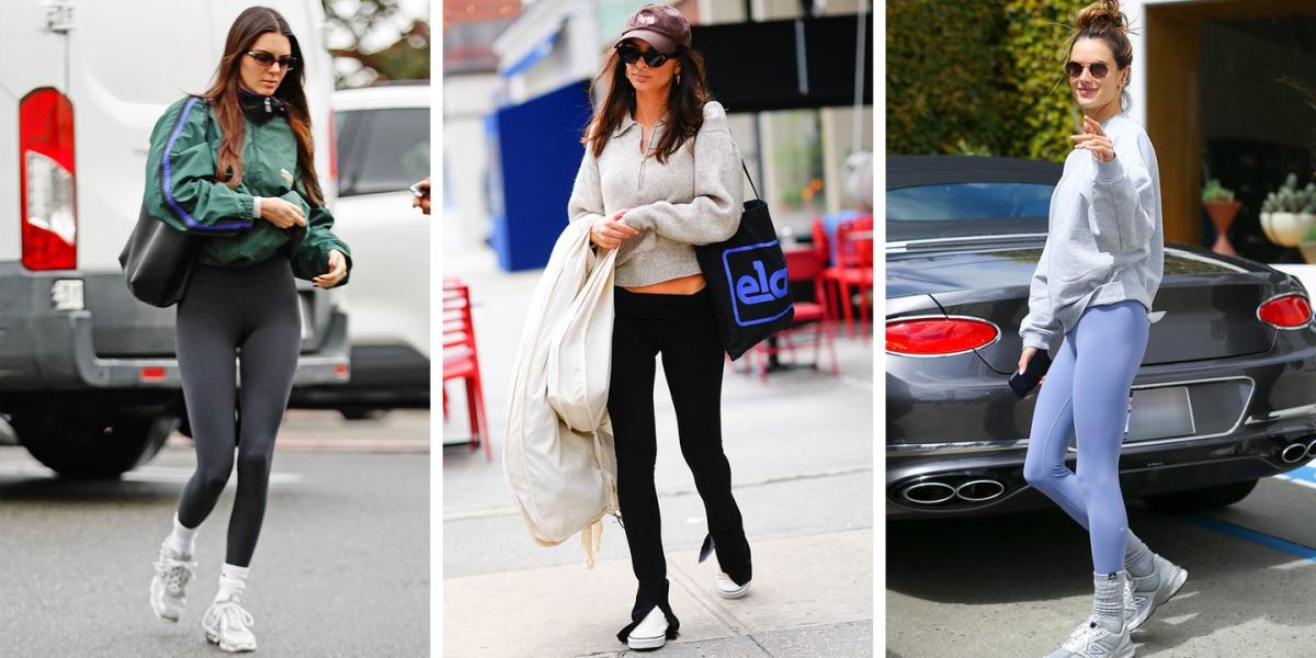 Celebs Wearing Leggings With Sports Bras: Pics  Kendall jenner outfits  casual, Sports bra fashion, Kendall style