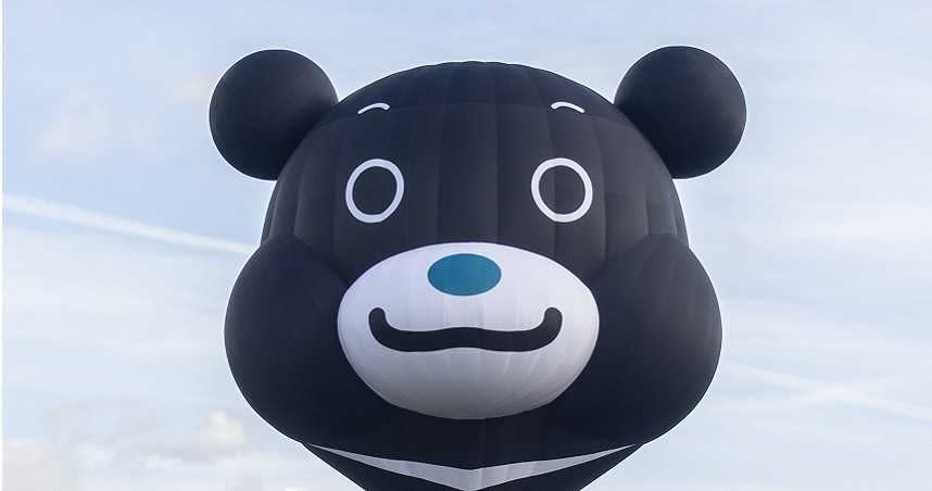 台北市府與台東縣府合作打造19公尺長寬的熊讚熱氣球，柯文哲也預計下周將赴台東參加熱氣球嘉年華，親自登上熊讚熱氣球。（圖／台北市觀傳局提供）