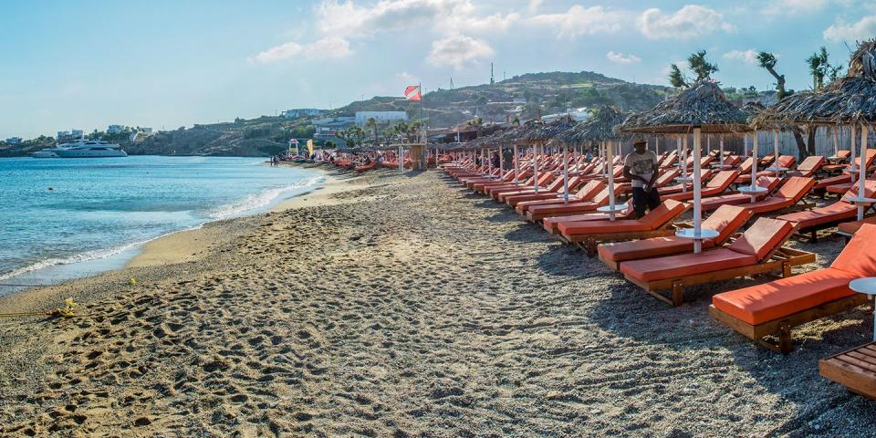 9) Paradise Beach - Mykonos, Greece