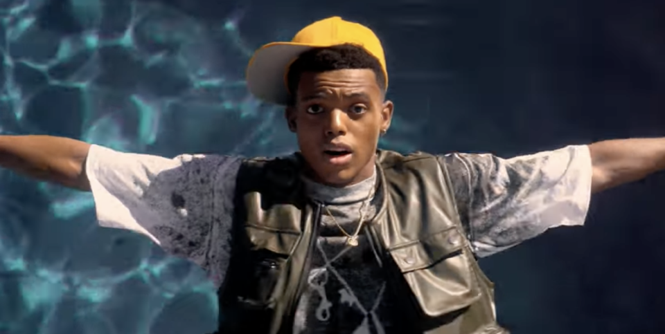 Jabari Banks as Will in the first teaser trailer for 'Bel-Air' (Photo: NBC Universal/YouTube)