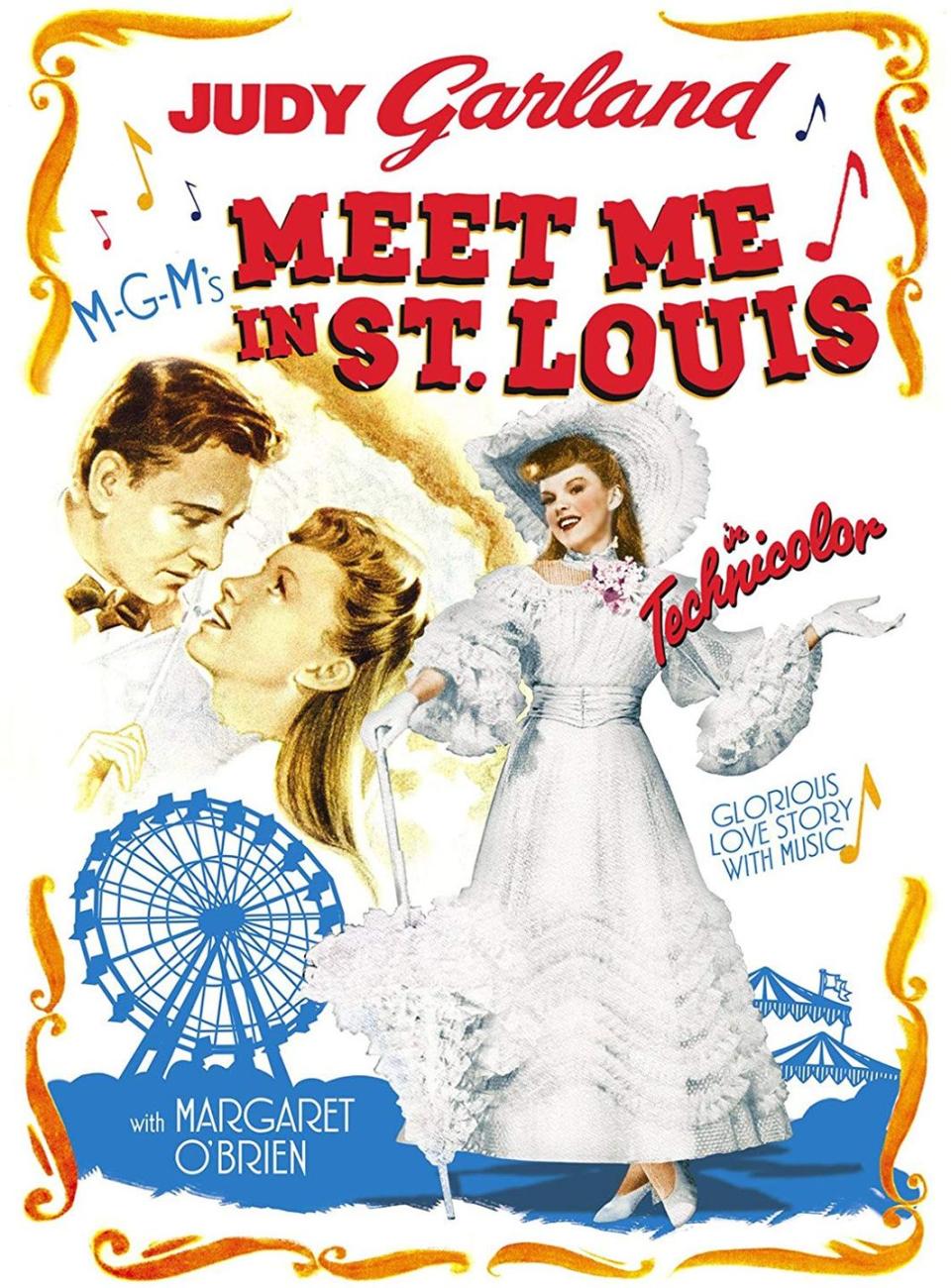 <p>This movie takes place over the course of an entire year, so it's not entirely a holiday film. But we couldn't exclude the movie that gave us Judy Garland singing "Have Yourself a Merry Little Christmas," could we?</p><p><a class="link " href="https://www.amazon.com/Meet-St-Louis-Judy-Garland/dp/B002M87W2W/?tag=syn-yahoo-20&ascsubtag=%5Bartid%7C10067.g.38414559%5Bsrc%7Cyahoo-us" rel="nofollow noopener" target="_blank" data-ylk="slk:WATCH NOW;elm:context_link;itc:0;sec:content-canvas">WATCH NOW</a></p><p><strong>RELATED: </strong><a href="https://www.goodhousekeeping.com/holidays/christmas-ideas/g2680/christmas-songs/" rel="nofollow noopener" target="_blank" data-ylk="slk:50+ Festive Christmas Songs to Get You in the Holiday Spirit;elm:context_link;itc:0;sec:content-canvas" class="link ">50+ Festive Christmas Songs to Get You in the Holiday Spirit</a></p>