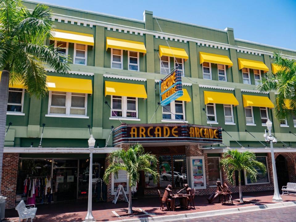 Florida Repertory Theatre, which operates the Historic Arcade Theatre in downtown Fort Myers, will receive $750,000 for repair and restoration work in the Florida state budget. The space was built in 1901 as the Bradford Hotel and the theater opened in 1914 as a touring vaudeville house before being converted into a move theater in the 1920s.
