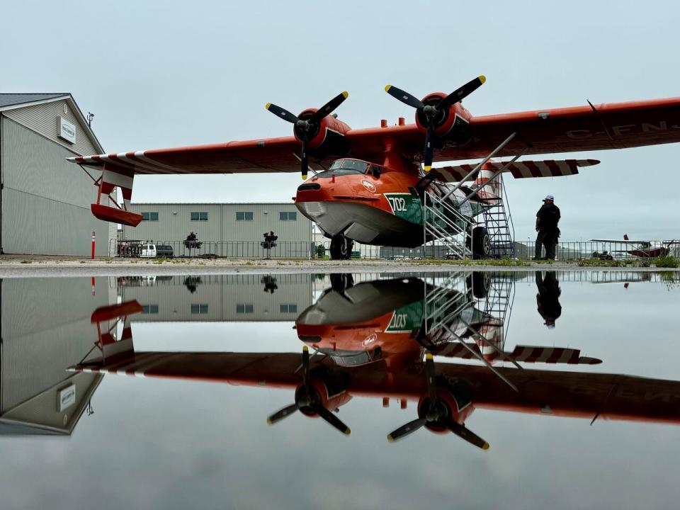 For RCAF anniversary events in Charlottetown this week, one of the Canso airplanes that played a significant role in the Second World War made it all the way from Alberta to P.E.I. 