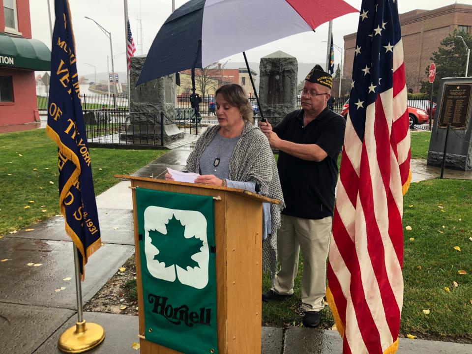 Gold Star Mother Kim Smith of Hornell will deliver remarks at 2024 Memorial Day observances in Arkport on May 27.