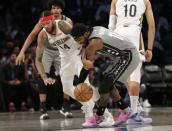 NBA: New Orleans Pelicans at Brooklyn Nets