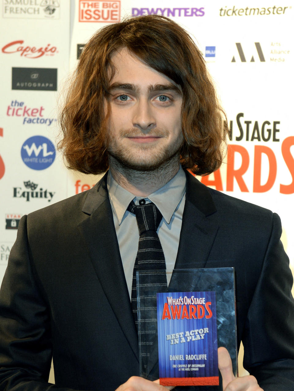 Daniel Radcliffe et ses cheveux longs