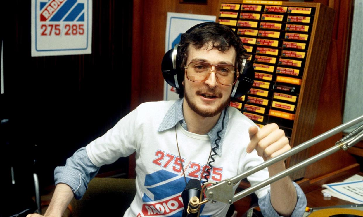 <span>Steve Wright in the studio in 1980. Beneath traditional DJ shtick, his intellectual curiosity was genuine.</span><span>Photograph: Carol Norman/Shutterstock</span>