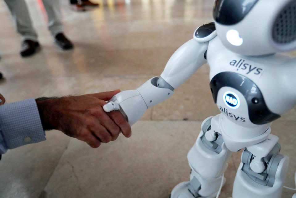 The robot revolution is here. Photo: Ivan Alvarado/Reuters