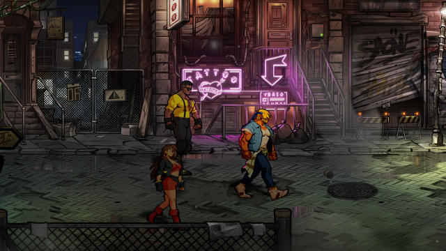 Streets of Rage 4 dev reveals stunning Mark of the Wolves concept footage