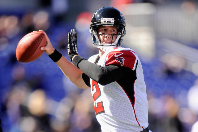 Atlanta Falcons Matt Ryan and his Football Costume