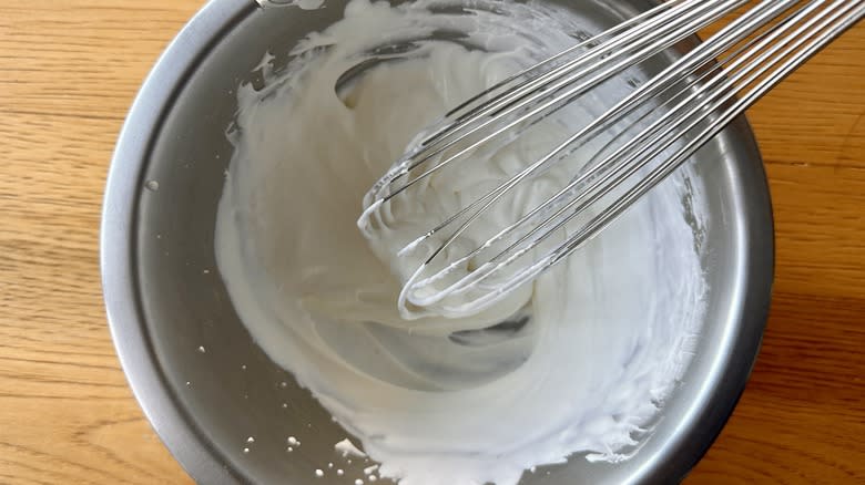 Whipping cream