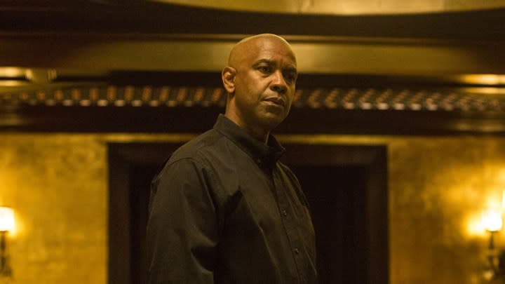 Denzel Washington in The Equalizer.