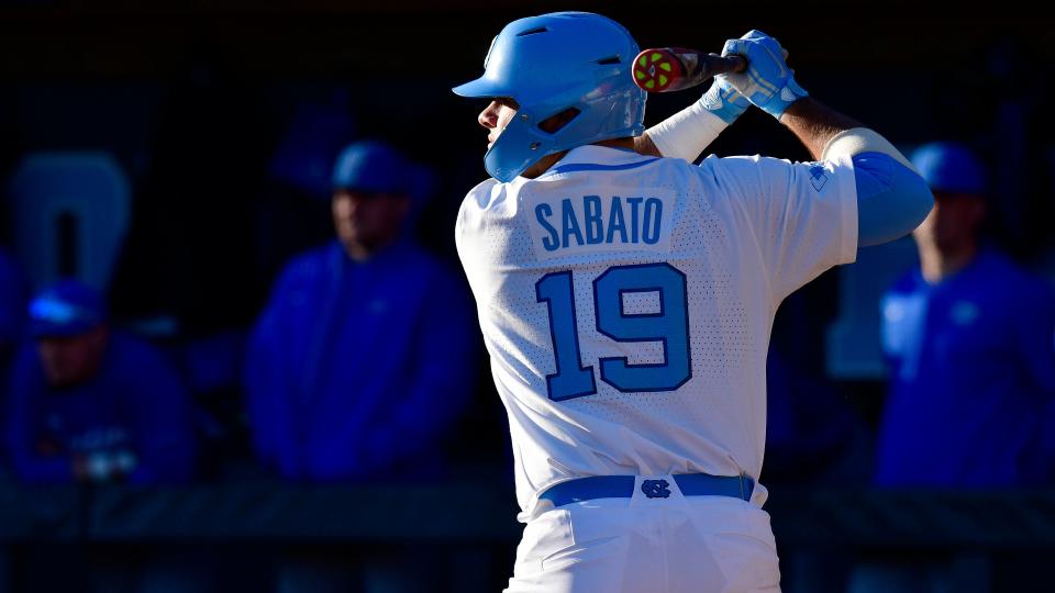 Aaron Sabato is among the top prospects in Tuesday's MiLB game at the Field of Dreams between the Cedar Rapids Kernels and the Quad Cities River Bandits.