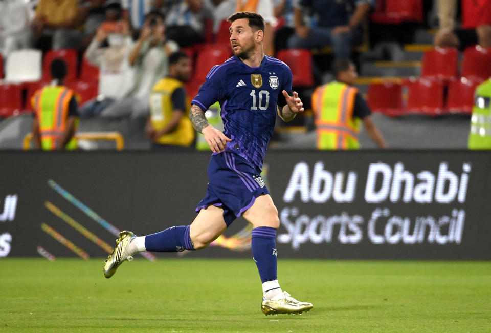 El astro argentino debuta frente a Arabia Saudita el próximo martes 22 de noviembre (Foto de: Martin Dokoupil/Getty Images)