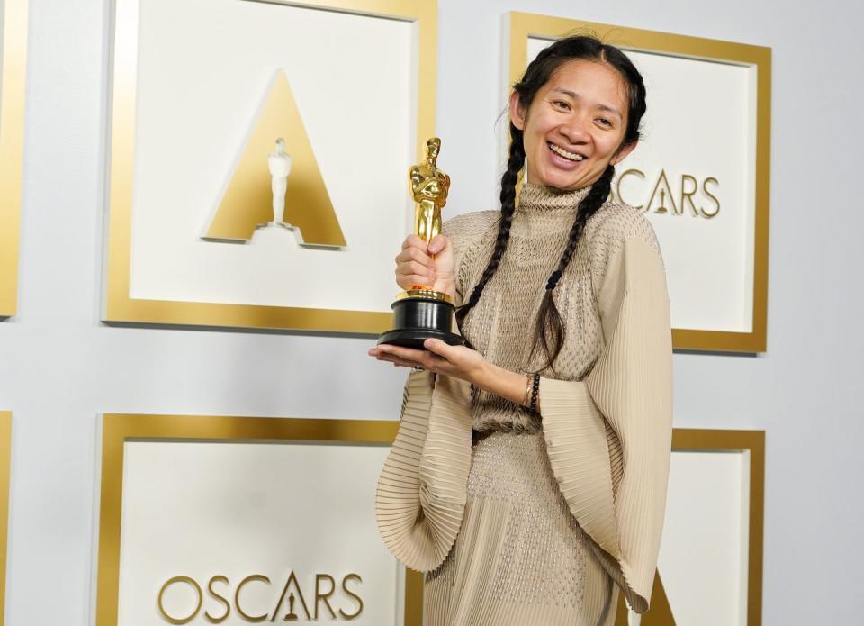 93rd annual academy awards press room