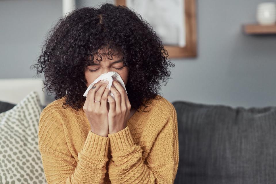 Hay fever can trigger people with COPD or asthma (Getty Images)