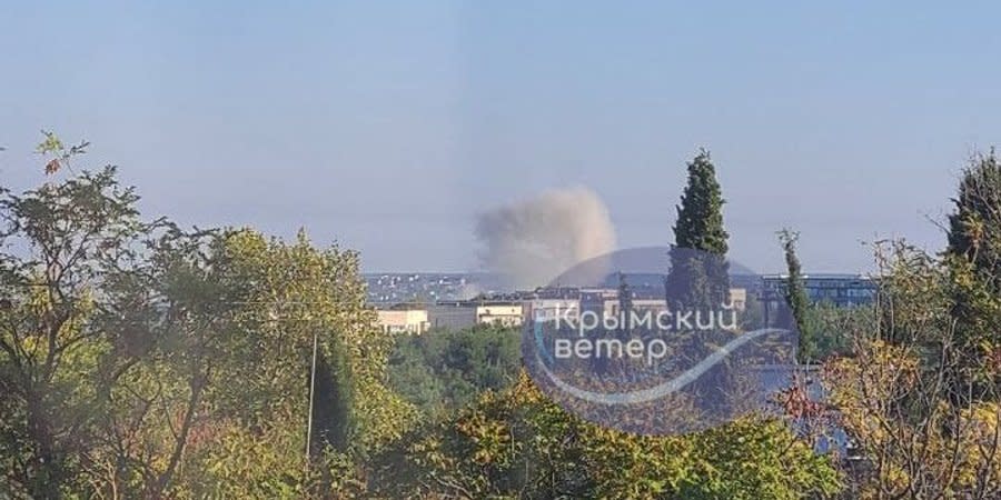 Explosions in Sevastopol