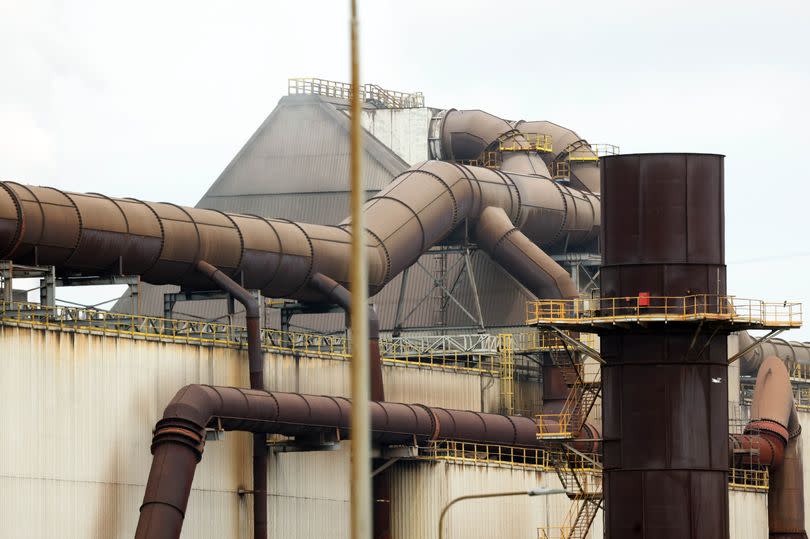 The Celsa Steelworks site near Tremorfa -Credit:WalesOnline/Rob Browne