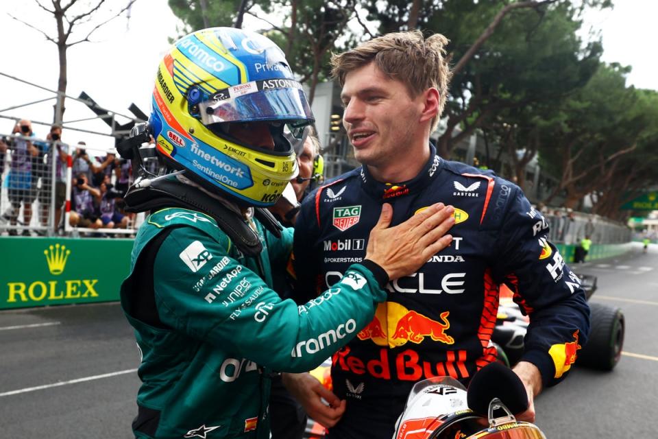 Max Verstappen won this race on Saturday, when he pipped Fernando Alonso to pole (Getty Images)