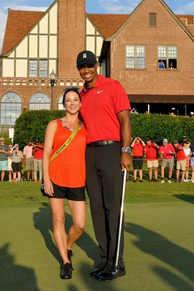 Tiger Woods and Erica Herman