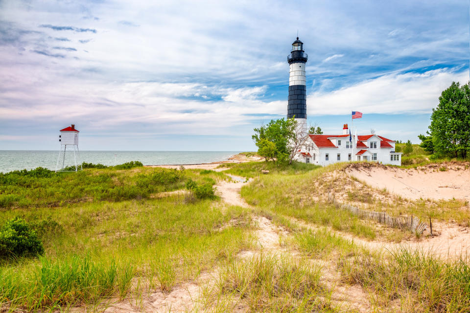 Big Sable Point Lighthouse in Ludington