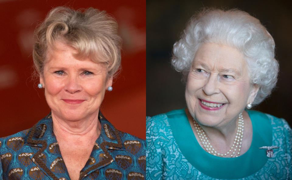 Imelda Staunton será la próxima actriz en interpretar a Isabel II en ‘The Crown’ (2016-), la serie que narra la vida de la monarca desde su juventud, según el portal británico. Netflix estrenó su tercera temporada el 17 de noviembre con nueva reina: Olivia Colman. (Foto: Matteo Nardone / Jane Barlow / Getty Images)