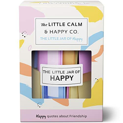 <p><strong>The Little Calm and Happy Company</strong></p><p>Amazon</p><p><a href="https://www.amazon.com/dp/B07SLN9W21?tag=syn-yahoo-20&ascsubtag=%5Bartid%7C10065.g.25616382%5Bsrc%7Cyahoo-us" rel="nofollow noopener" target="_blank" data-ylk="slk:Shop Now;elm:context_link;itc:0;sec:content-canvas" class="link ">Shop Now</a></p><p>Not me weeping as I read what's in this little jar of happy. </p>